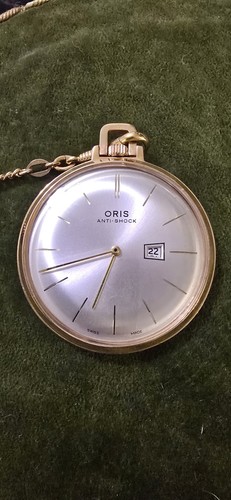 Vintage oris anti shock gold - oris,