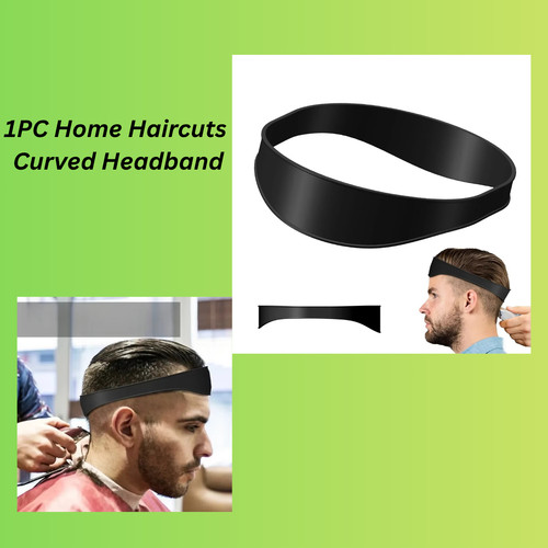 Curved haircut neckline guide - haircut,