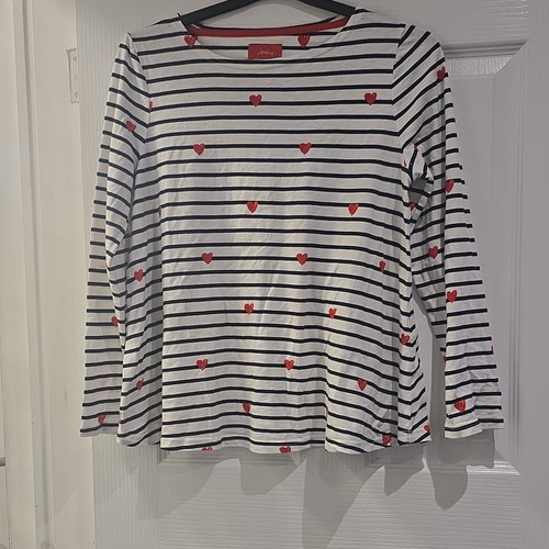 Joules womens striped heart - joules,