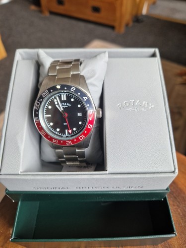 Rotary gmt mens watch - rotary, gmt...mens