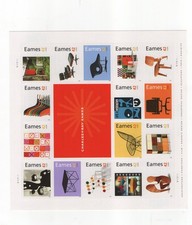 Charles & Ray Eames USA Stamp
