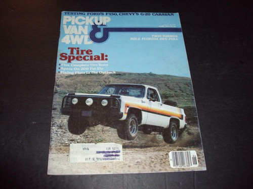 Pickup van and - van, 1978