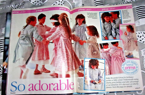 Vintage prima magazine with - vintage,