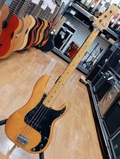 (Fender) 1976 Precision Bass Natural Made in USA Vintage Electric Bass Guitar