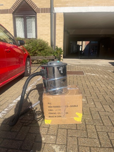 Industrial ash vacuum cleaner - industrial,