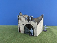 1/56 28mm/32mm Normandy style European house for WW2/WWII/D/Day/Historical