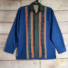 Thai Silk Shirt ~ Size L Men's