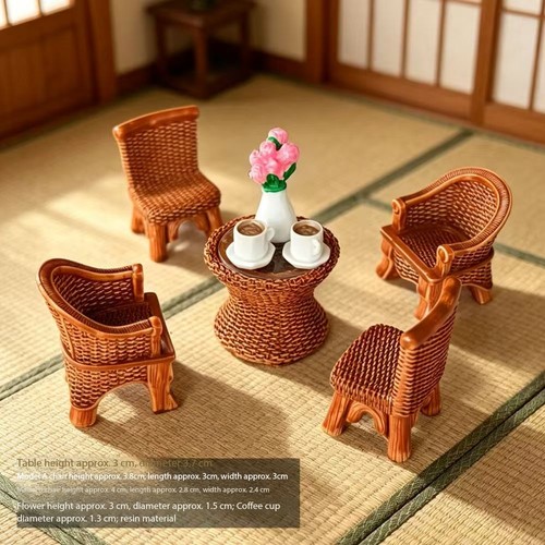 Dollhouse miniature furniture - miniature,
