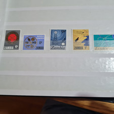 ZAMBIA 1967 SG 124-128