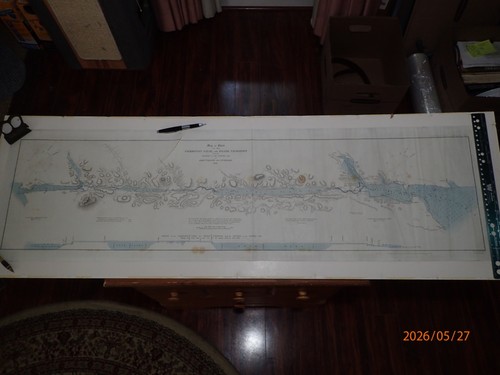 Original map chart of the - original,