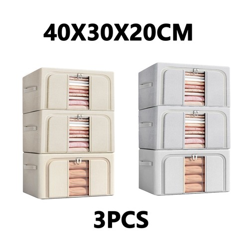 Fabric clothes storage box - clothes,