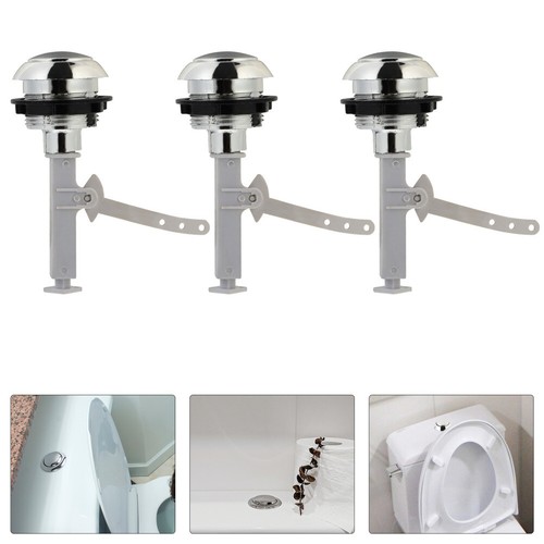 3pcs toilet flush button - toilet,
