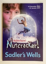 Matthew BOURNE Nutcracker - Sadlers Wells  Theatre Programme 2002