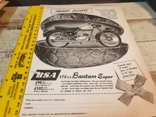 1958 bsa bantam - 1958,