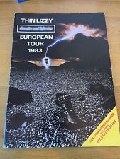 Thin Lizzy European Tour Programme (no Poster) 1983