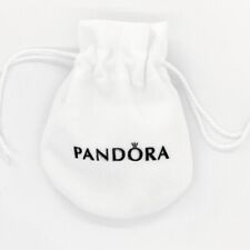 Original PANDORA Gift Bag Velvet Pouch White Charm Box Ring box Bracelets box