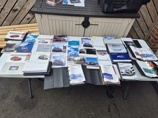 JOB LOT OF CAR OWNERS MANUALS HANDBOOK AND WALLETS