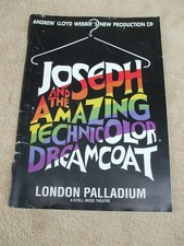 Joseph and the Amazing Technicolor Dreamcoat London Palladium Theatre Programme