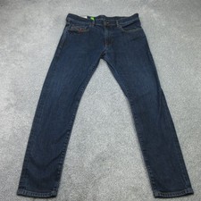 Diesel Jeans Mens W33 L28 Navy