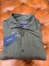 Eton Green Herringbone Soft