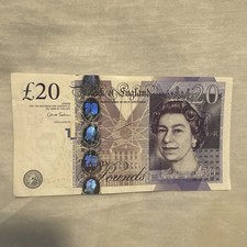 Old twenty pound - £20, note