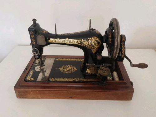 Antique 1906 singer 27k hand - 1906,