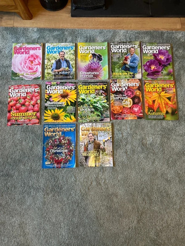 Gardeners world magazines - 12,
