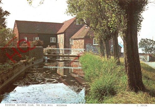 Picture postcard bosham - picture, postcard::bosham