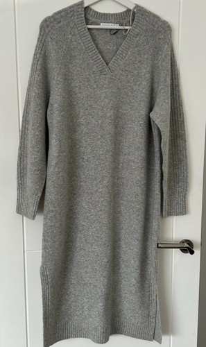 Primark grey soft knit midi - 1.,