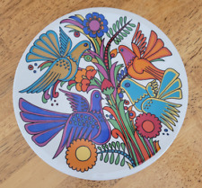 Vintage Villeroy & Boch Acapulco Pattern Bread / Salad Plate 8" MCM Luxembourg