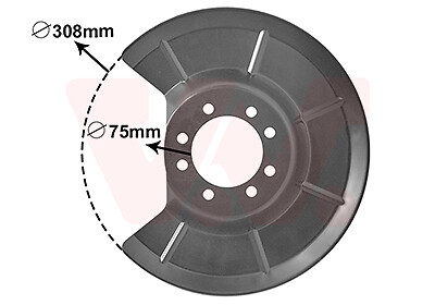 Splash panel brake - brake, disc
