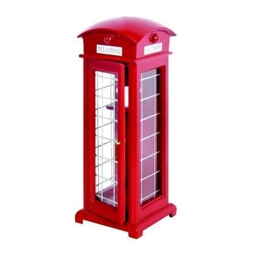 Vintage style red british - style,