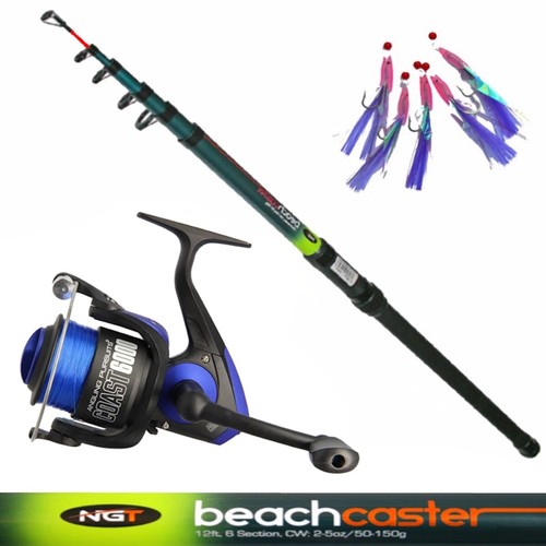 Telescopic beachcaster fishing - beachcaster,