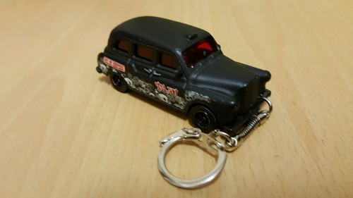 Diecast london taxi matt black - matt,