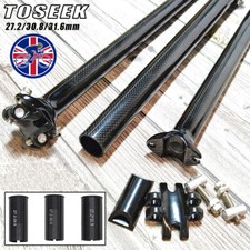 Carbon Fiber Seatpost 27.2/28.6/30/30.8/31.6/33.9mm MTB XC Road Bike Seat Post