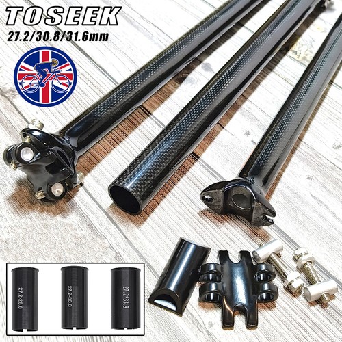 Carbon fiber seatpost - carbon,