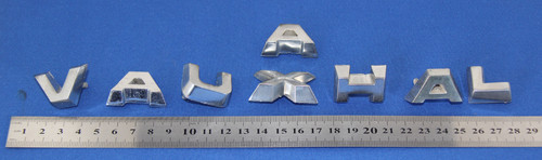 Chromed tailgate letters - letters, from