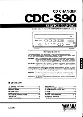 Service manual guide - guide, for