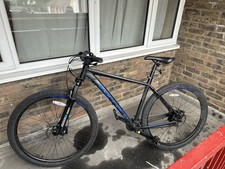 Carrera Hellcat Men's Mountain Bike 29-inch Blue /Black Wheels. Good Condition