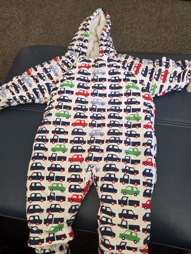 Boys cars snowsuit 6months - cars, 3-6months