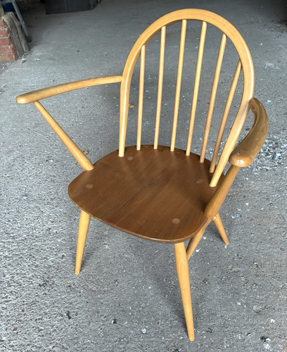 Mid century ercol blonde hoop - century,