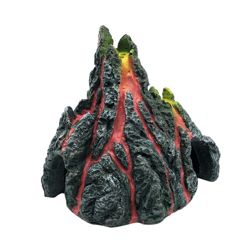 Simulated resin volcano for - simulated,