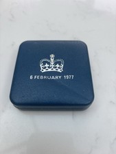 Queen's Silver Jubilee Crown Sterling Silver Royal Mint Coin, 6 February 1977