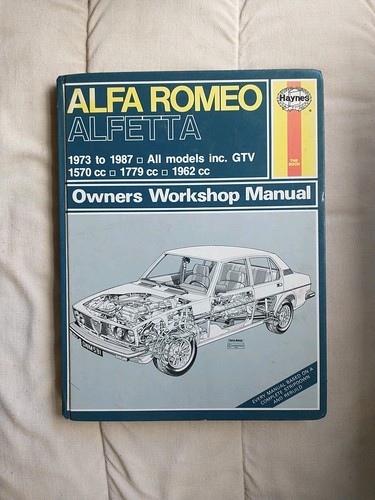 Alfa romeo alfetta - alfa, haynes
