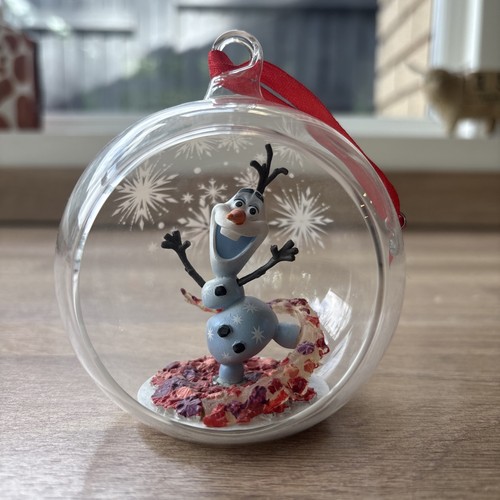 Disney olaf glass bauble - olaf,