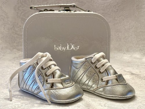 Baby dior first shoes - shoes, metallic