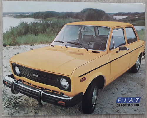 Fiat 128 door brochure - 128,