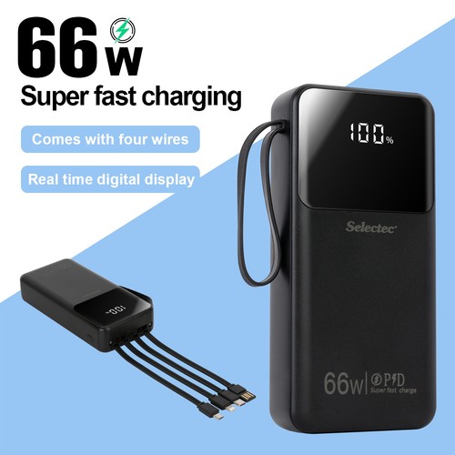 23w 66w powerbank - powerbank, portable