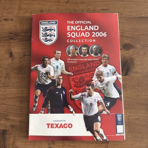Texaco england squad 2006 - england,