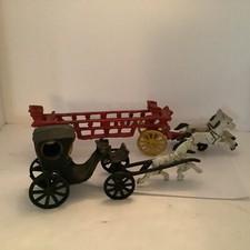 MIXED CAST IRON LOT Horse